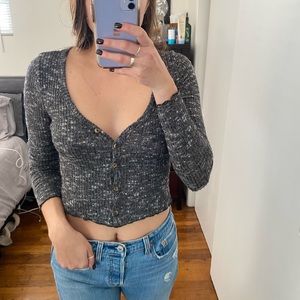 Multi Grey sweater/ cardigan